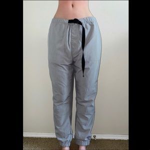 Pacsun Reflective windbreaker joggers pants